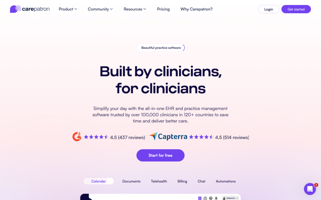 Carepatron reviews 